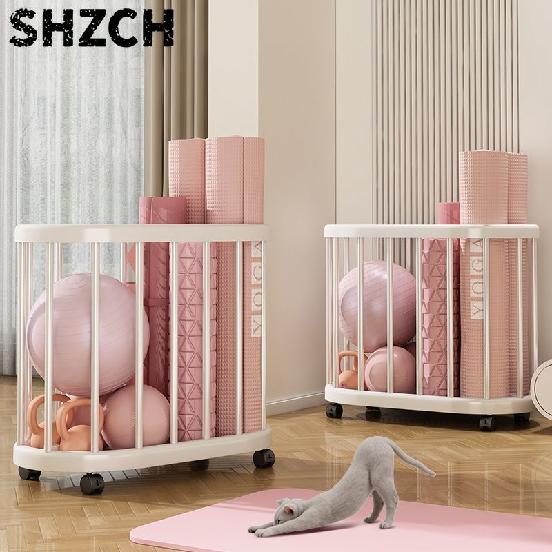 Sports Equipment Cart - Kosz do przechowywania akcesoriów do jogi,
