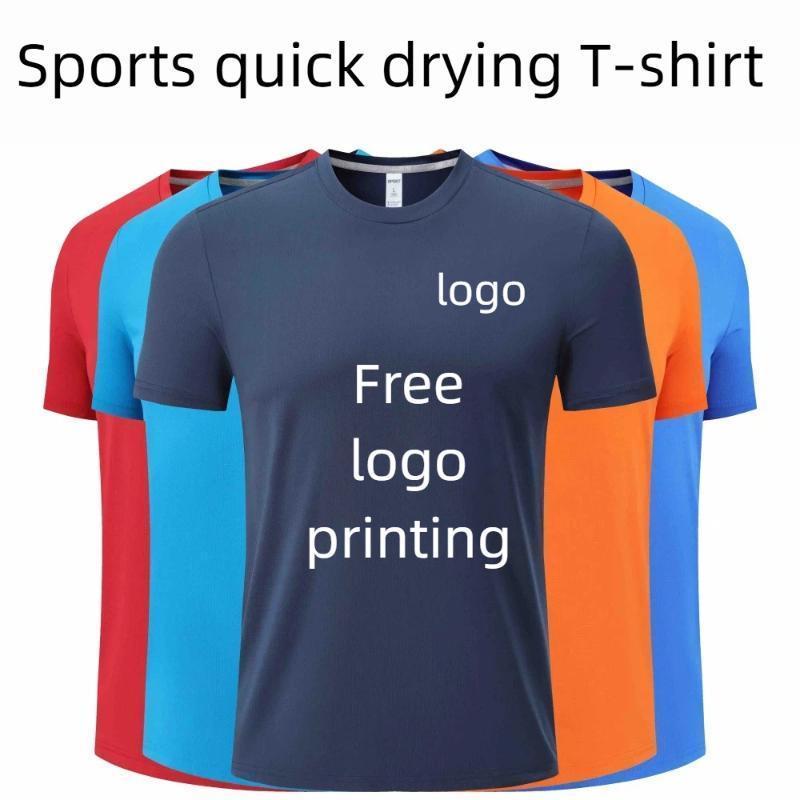 Sports Equipment Jersey - Letnia męska koszulka sportowa do biegania,