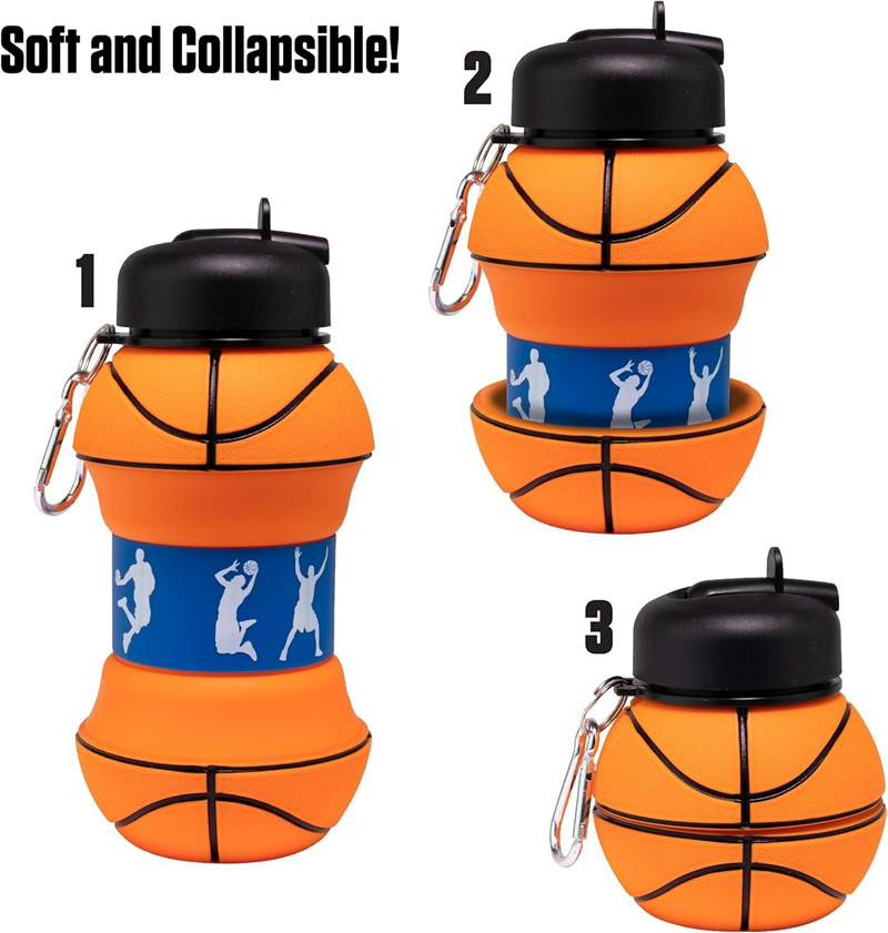 Sports Equipment In School - Składana butelka na wodę Kubki kempingowe