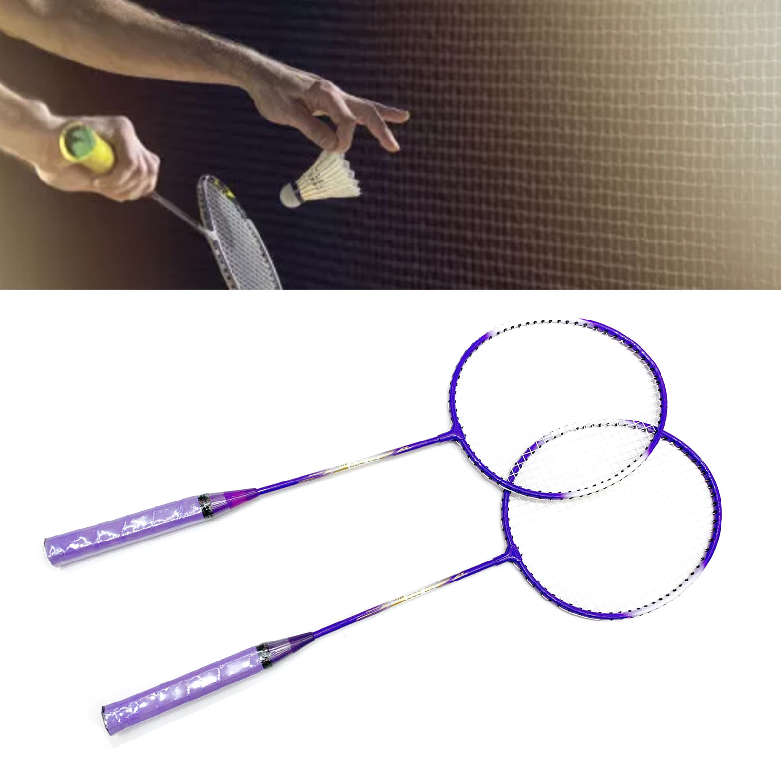 Sports Equipment Badminton - Zestaw rakiet do badmintona z torbą