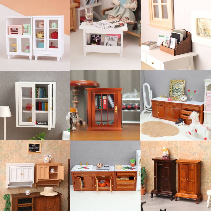 Miniaturowa biała szafka ekspo – Sports Equipment Locker recenzja i cena