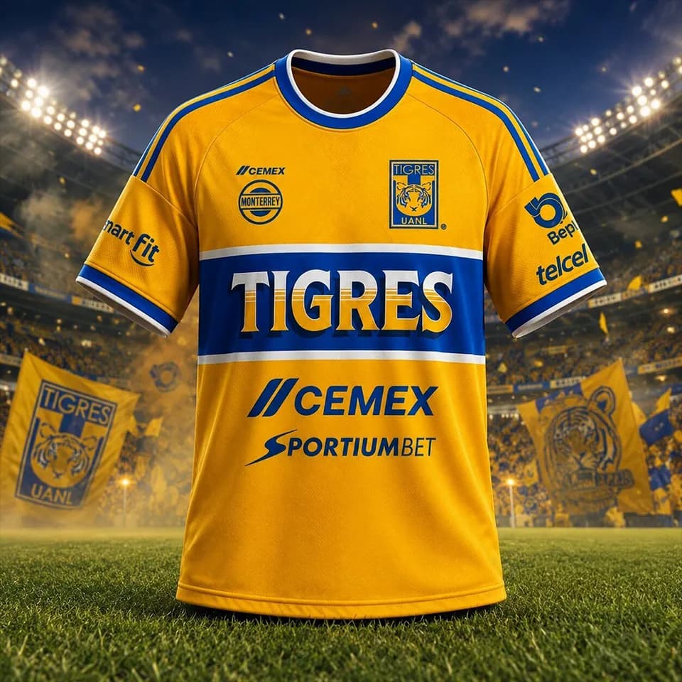 Koszulka piłkarska Tigres UANL – Sports Equipment Jersey recenzja i cena