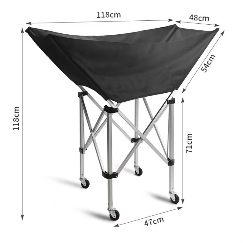 Wózek na piłki sportowe z alum – Sports Equipment Cart recenzja i cena