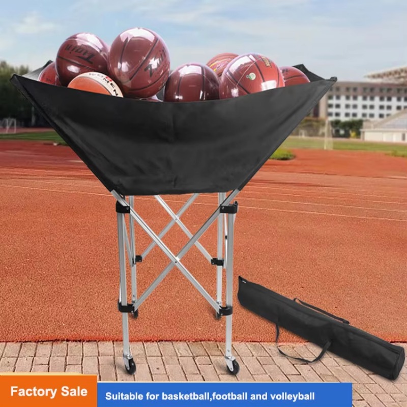 Wózek na piłki sportowe z alum – Sports Equipment Cart recenzja i cena