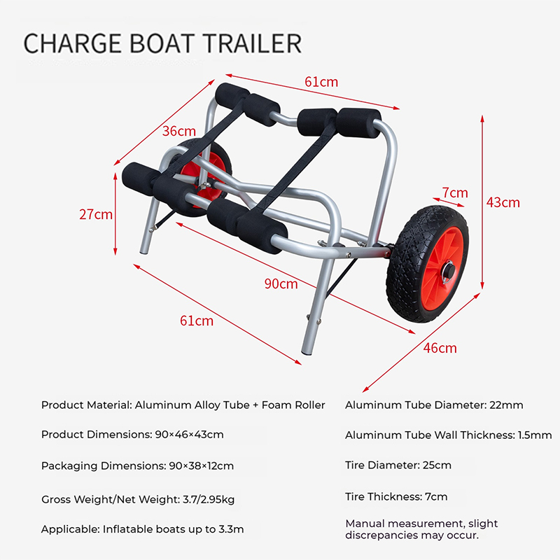 Przenośny składany wózek do ka – Sports Equipment Cart recenzja i cena