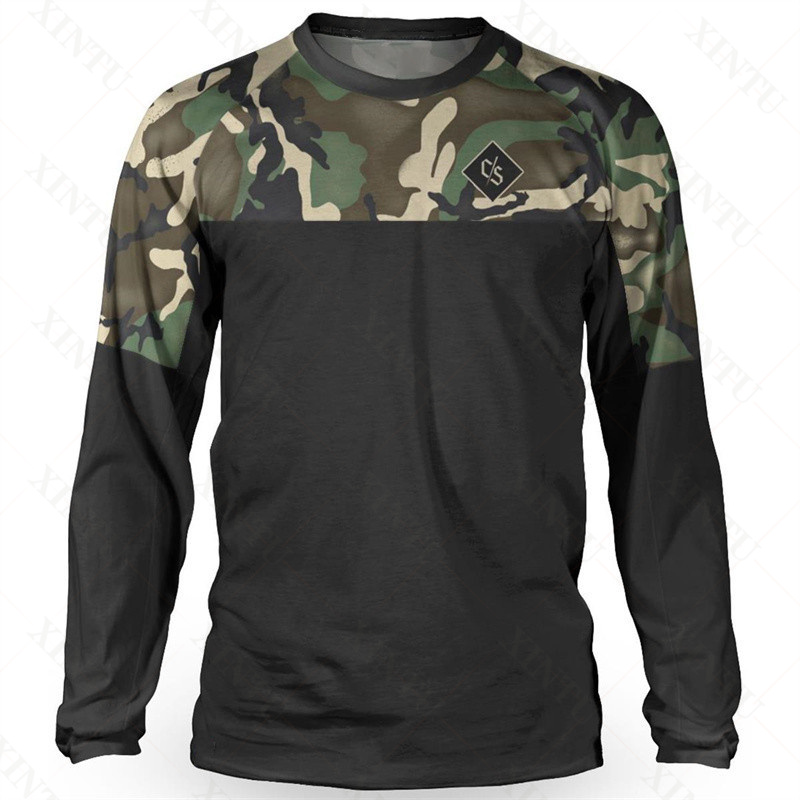 Luźna koszulka męska DH Motocr – Sports Equipment Jersey recenzja i cena