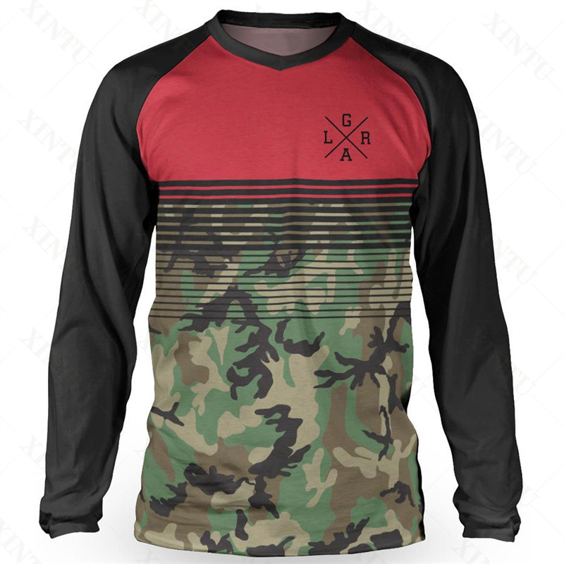 Luźna koszulka męska DH Motocr – Sports Equipment Jersey recenzja i cena
