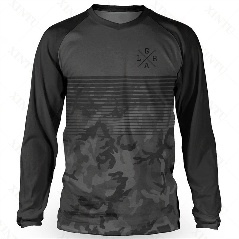 Luźna koszulka męska DH Motocr – Sports Equipment Jersey recenzja i cena