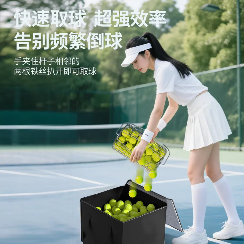 Wózek do zbierania piłek tenis – Sports Equipment Cart recenzja i cena