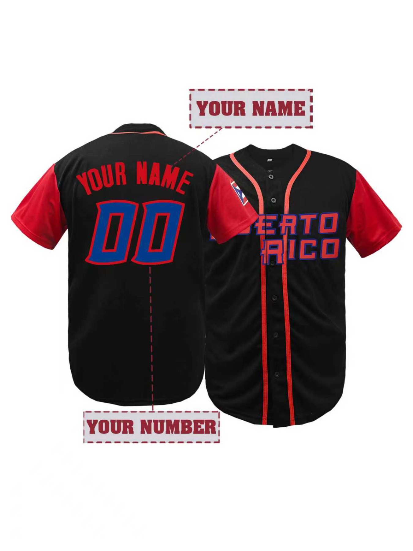 Męska personalizowana koszulka – Sports Equipment Jersey recenzja i cena