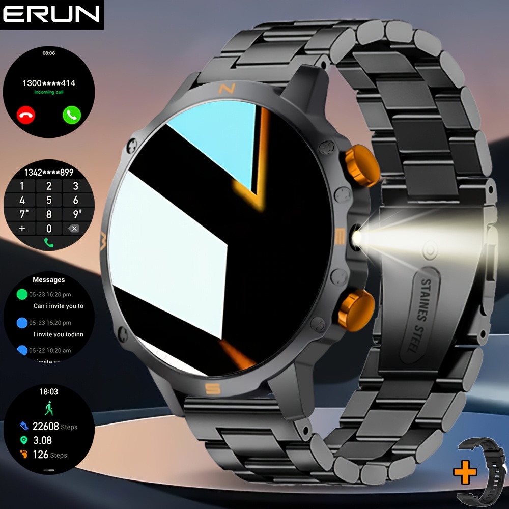 Smartwatch męski, kompatybilny – Sports Equipment In Spanish recenzja i cena
