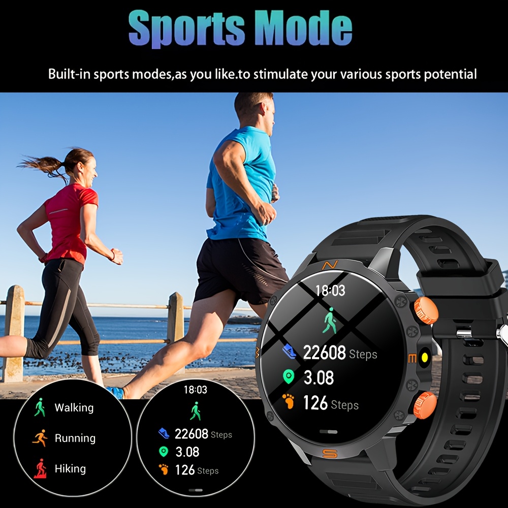Smartwatch męski, kompatybilny – Sports Equipment In Spanish recenzja i cena